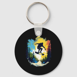 Snowboard Snowboarding Snowboarder Snowboard For M Keychain