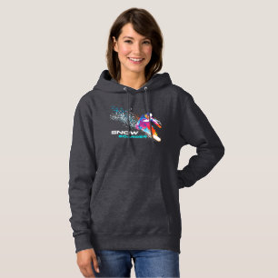 Snowboard   Sweat - shirt à capuche des femmes