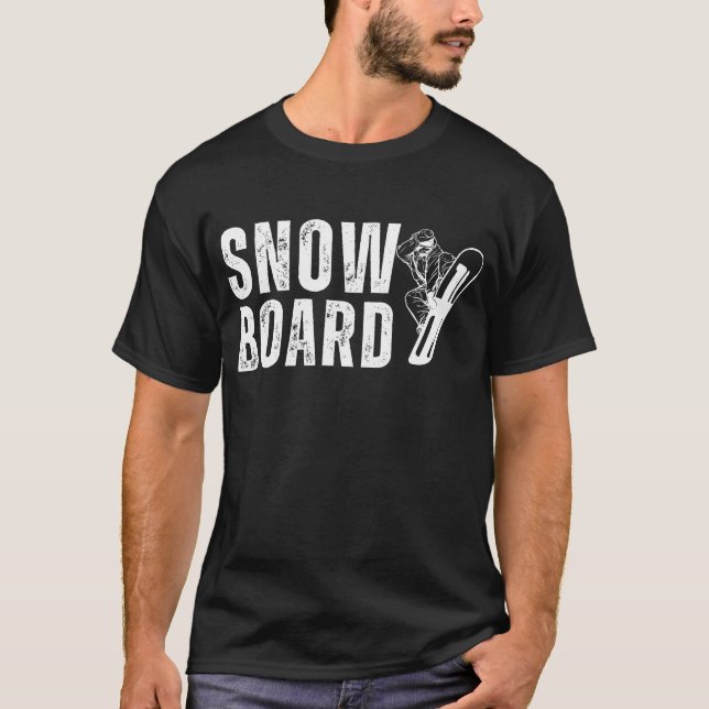Snowboard T-Shirt (Front)