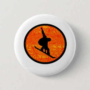 Snowboard Upper Idaho 2 Inch Round Button