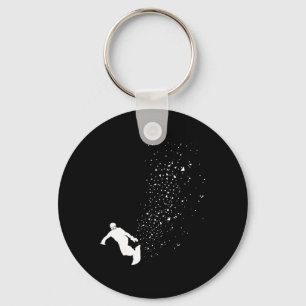 Snowboard - Winter Snowboarding Freestyle Sowboard Keychain
