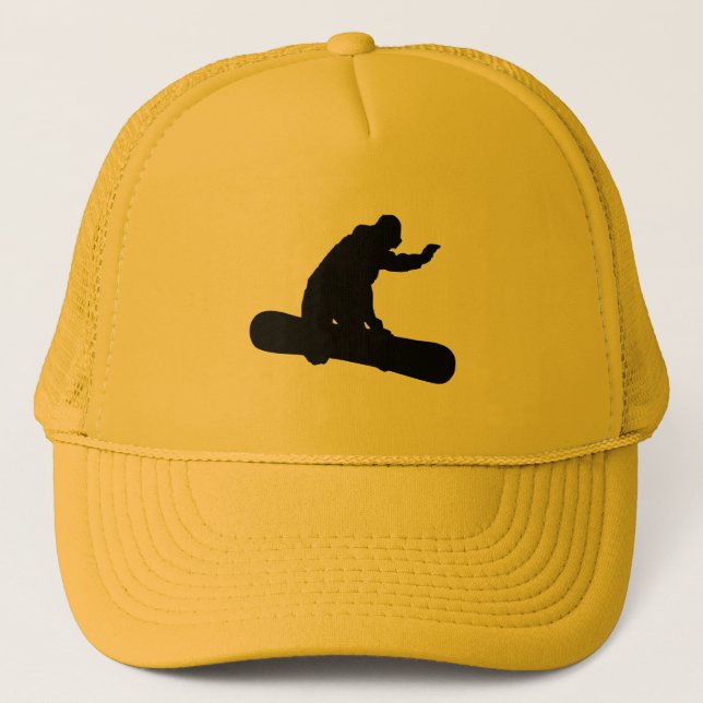 Snowboarder_2 Trucker Hat (Front)