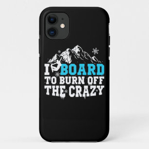 Snowboarder Board To Burn Off The Crazy iPhone 11 Case