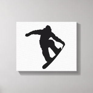 Snowboarder Canvas Print