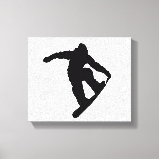 Snowboarder Canvas Print