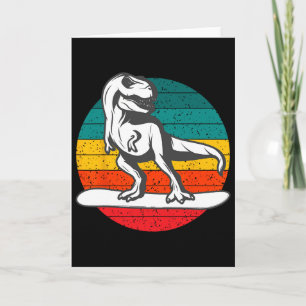 Snowboarder Dinosaur Snowboard Winter Sports Snowb Card