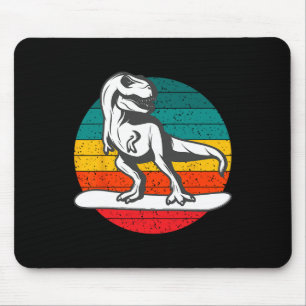 Snowboarder Dinosaur Snowboard Winter Sports Snowb Mouse Pad