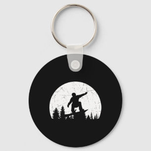 Snowboarder Free Style Snowboarding Snowboard Extr Keychain