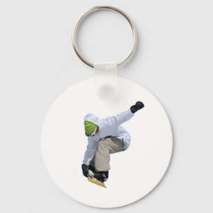 snowboarder keychain