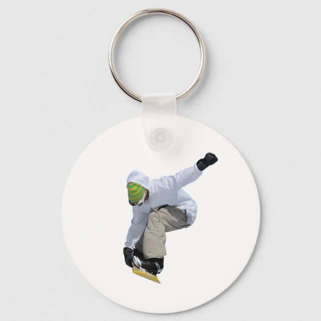 snowboarder keychain (Front)
