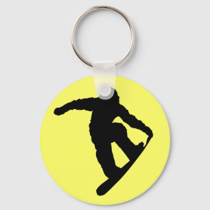 Snowboarder Keychain