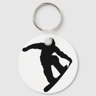 Snowboarder Keychain