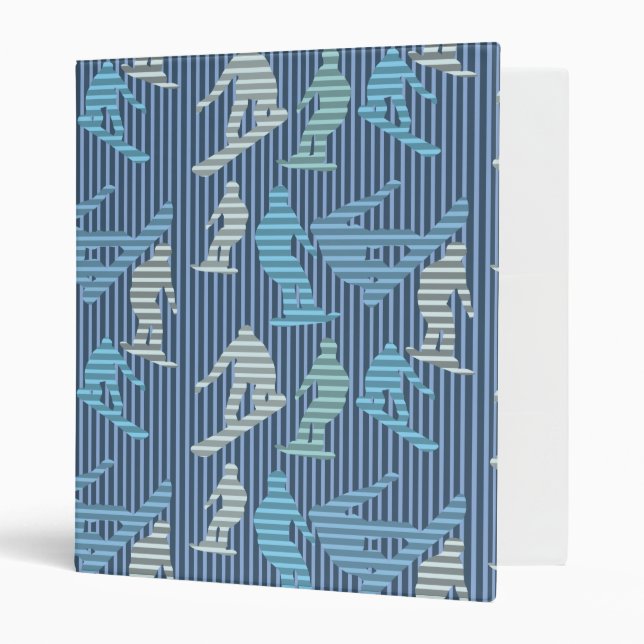 Snowboarder Lines Binder (Front/Inside)