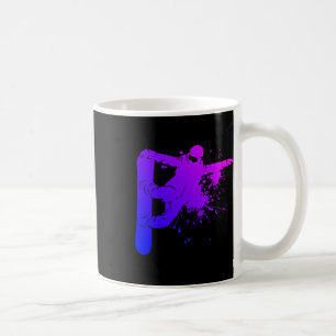 Snowboarder Men's Snowboarding Winter Sports  Coffee Mug