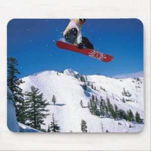 Snowboarder Mouse Pad