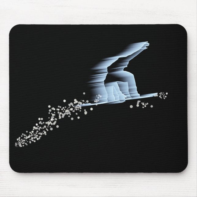 Snowboarder Mousepad (Front)