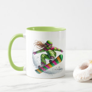 Snowboarder  mug