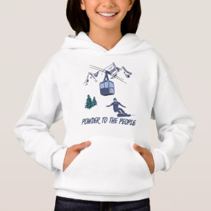 Snowboarder Power to The People Ski Resort