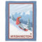 Snowboarder Scene - Washington