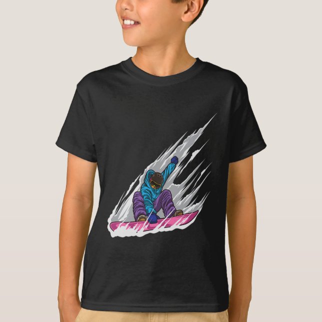 Snowboarder - Snowboard - Freestyle Snowboarding L T-Shirt (Front)