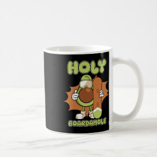 Snowboarder Snowboard - Snowboarding Avocado Holy Coffee Mug