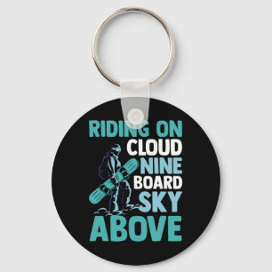 Snowboarder Snowboarding  Keychain