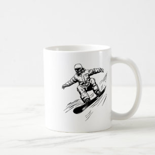 Snowboarder Snowboarding Slope Coffee Mug