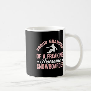 Snowboarder Snowboarding Snow Board Snowboard Gran Coffee Mug