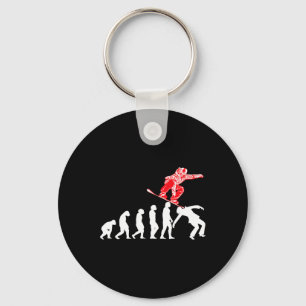 Snowboarder Snowboarding Snowboard  Keychain