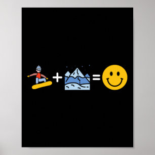 Snowboarder - Winter Sports Snowboarding Snowboard Poster