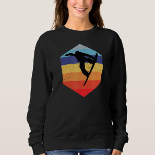 Snowboarder Women's Men's Snowboard Winter Sports Sweatshirt
