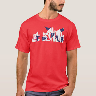 Snowboarders Snowboarding Snowboard Let It Snow Mo T-Shirt