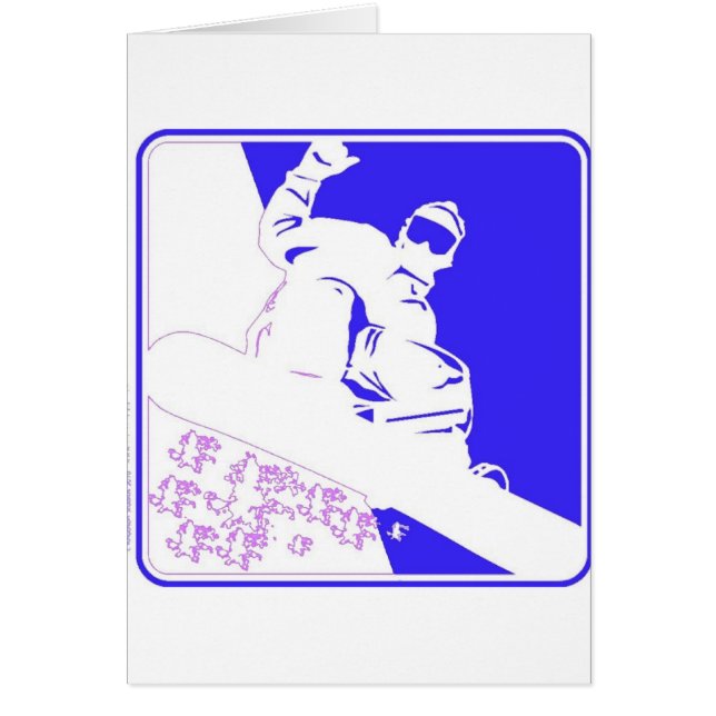 Snowboardeur/Pop Art (Devant)