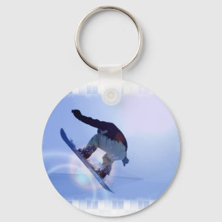 snowboarding-12 keychain