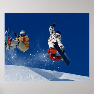 Snowboarding 8 poster