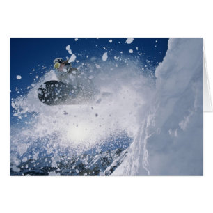 Snowboarding at Snowbird Resort, Wasatch