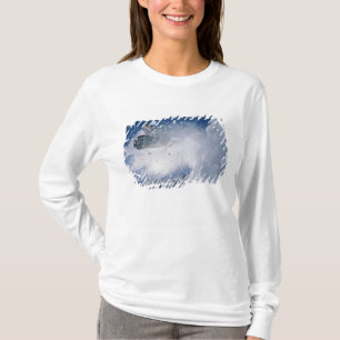 Snowboarding at Snowbird Resort, Wasatch T-Shirt