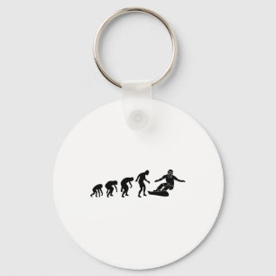 Snowboarding Evolution – Snowboard Lovers Winter S Keychain