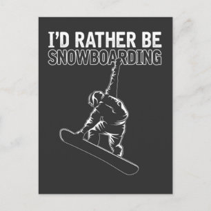Snowboarding Freestyle Snow Boarding Snowboarder Postcard