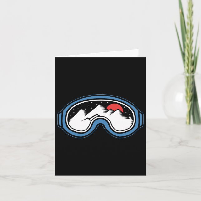 Snowboarding Gles Outdoors - Snowboard  Card (Front)