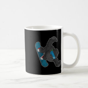 Snowboarding Gorilla Snowboard Men Women Kids Boys Coffee Mug