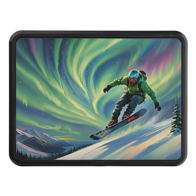 Snowboarding Hitch Cover (Front)