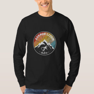 Snowboarding In Axamer Lizum Austria T-Shirt
