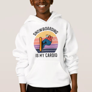 Snowboarding Is My Cardio Snow Boarder Snow Sports