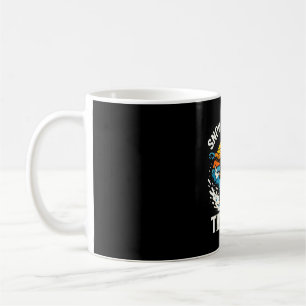 Snowboarding is therapy retro mountain snowboard coffee mug