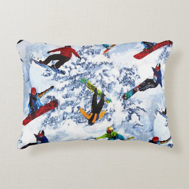 Snowboarding Isn't Everything Decorative Pillow (Front)