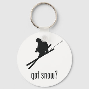 Snowboarding Keychain