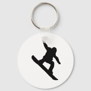 Snowboarding Keychain