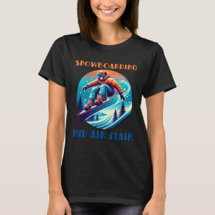 Snowboarding Mid-air Flair T-Shirt