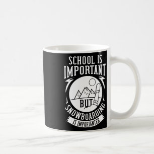 Snowboarding Mountain Funny Freestyle 1 Coffee Mug